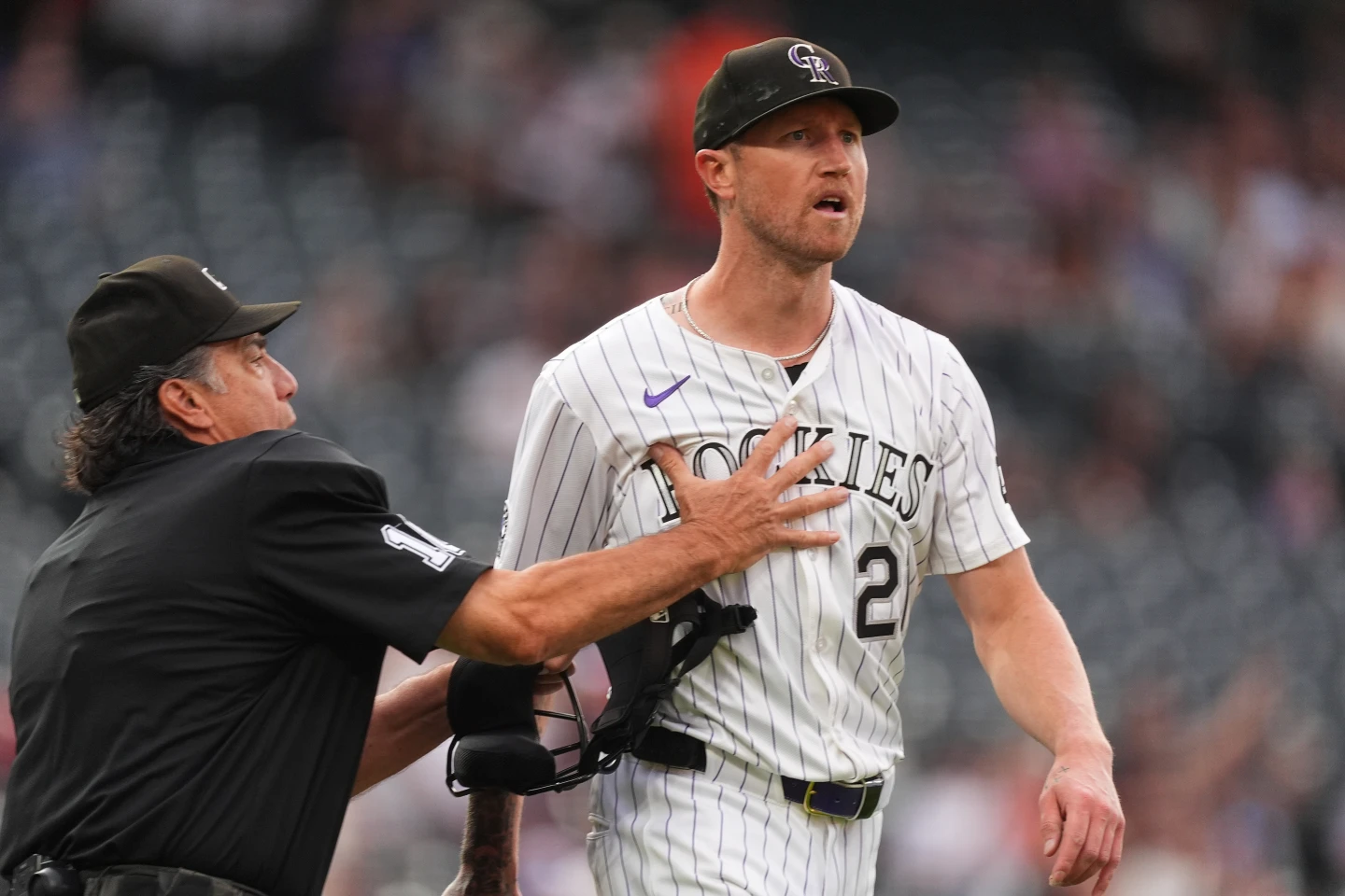洛磯隊先發投手佛里蘭(Kyle Freeland)。美聯社
