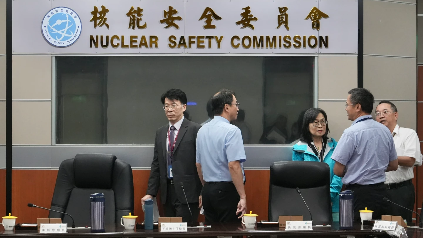核安會每年的核安演習,都會選擇一個核電廠舉行。林林攝