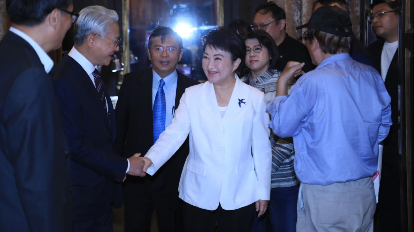 台中市長盧秀燕今天受邀參加中華民國工商協進會專題演講。中市府提供