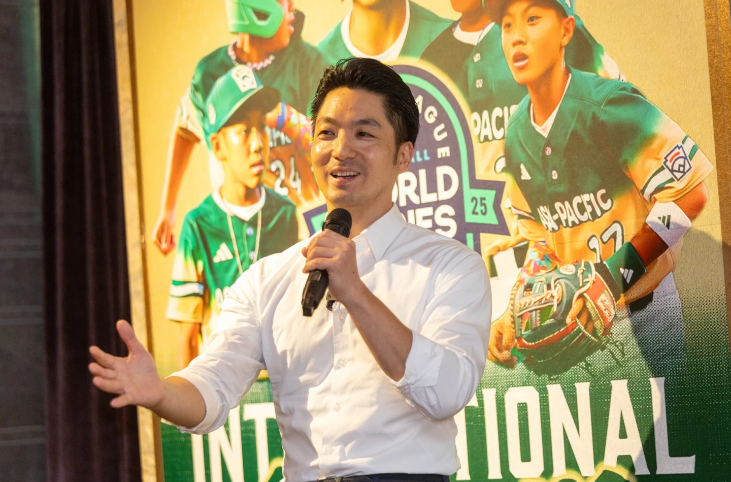 蔣萬安宣布,9月7日舉辦「東園少棒2025威廉波特世界冠軍凱旋遊行活動」。北市府提供