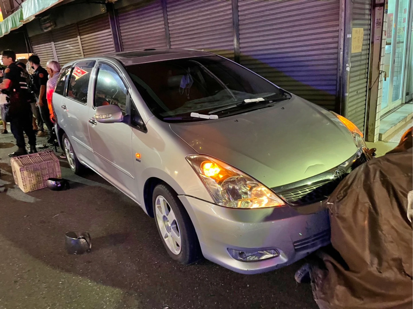 肇事車輛。警方提供