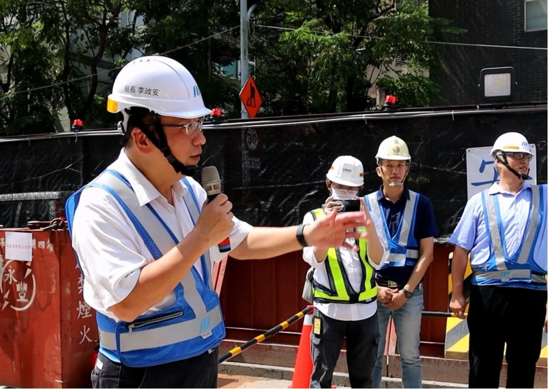 新北捷運局長李政安表示,朝2032完工。新北捷運局提供