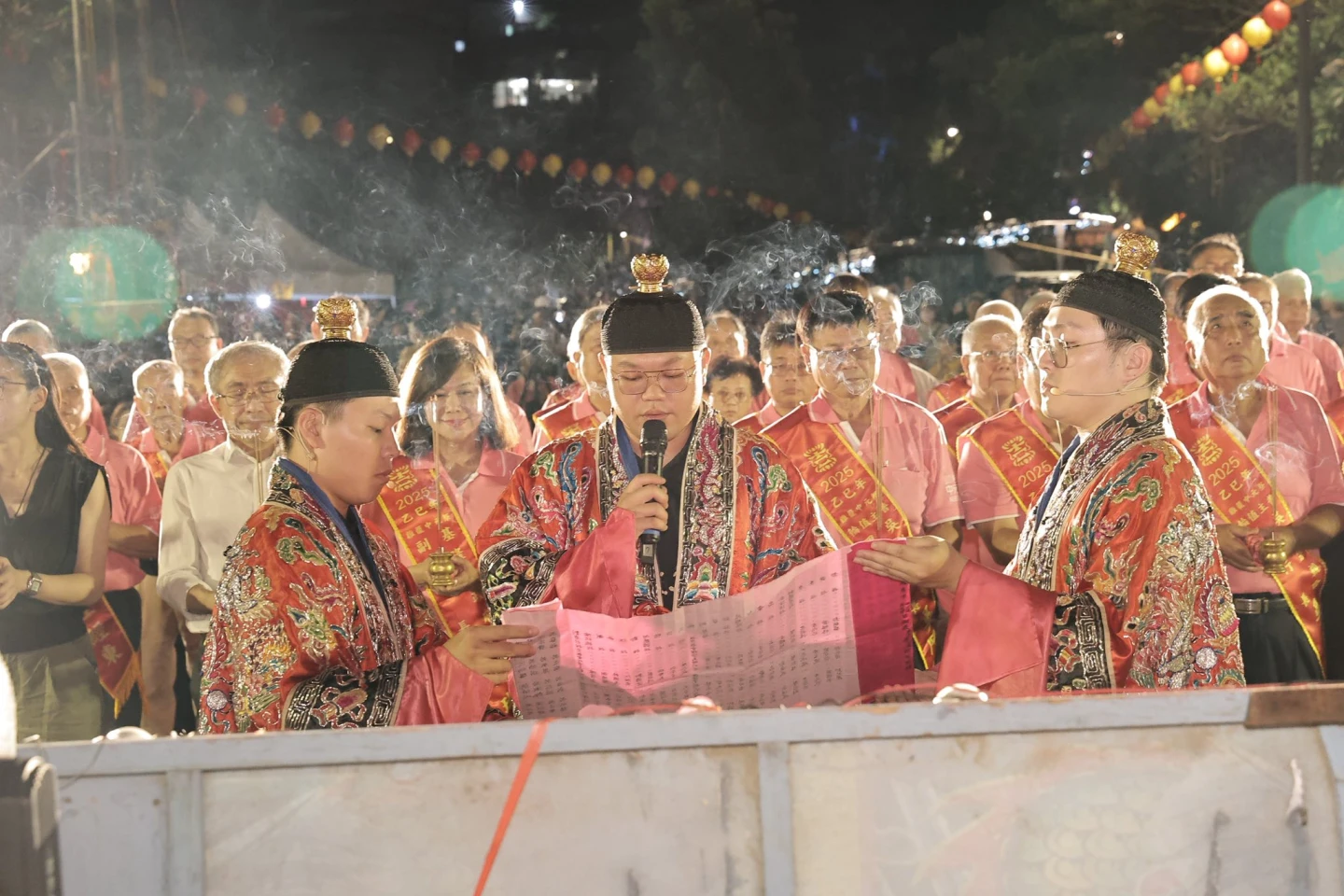 鷄籠中元祭傳承至今已有171年。取自FB @ 謝國樑