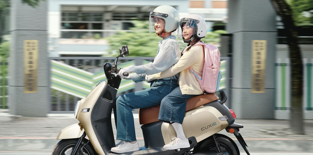 YAMAHA全新純電機車「CUXiE」。取自官網