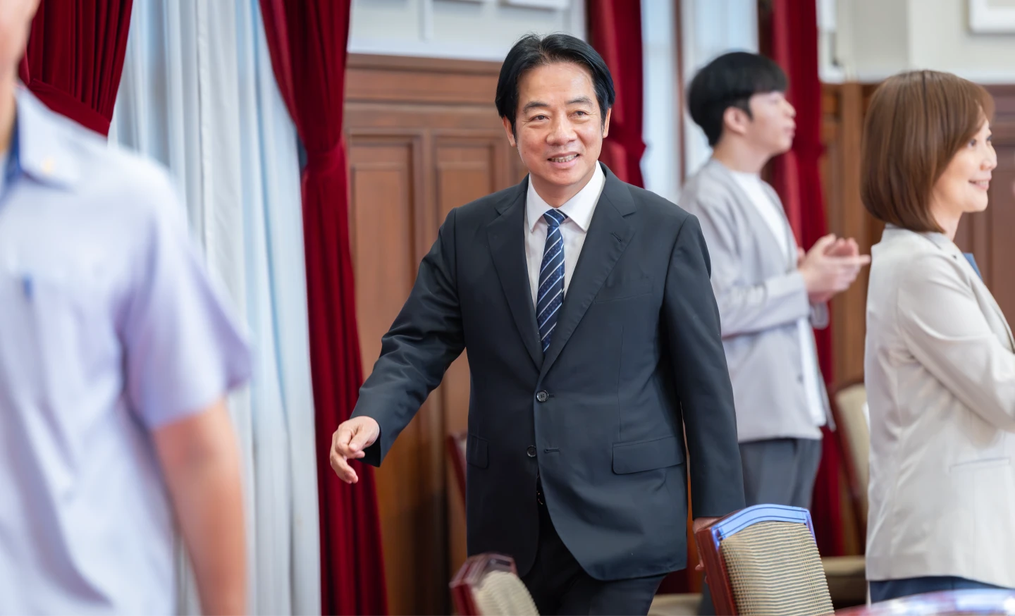總統賴清德今主持健康台灣推動委員會。總統府提供