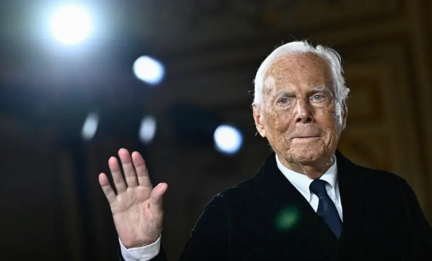 義大利時尚大師Giorgio Armani過世。法新社