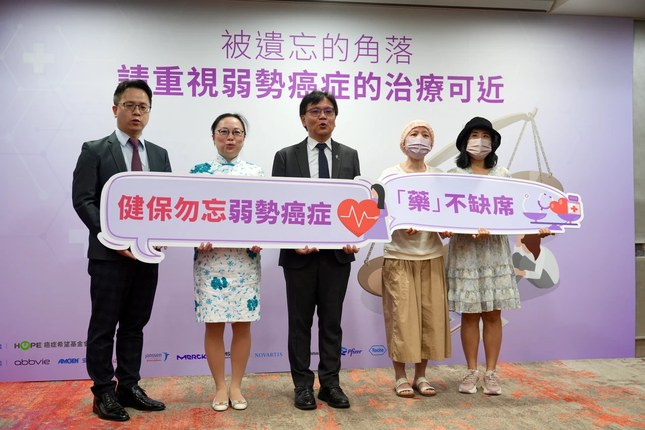 癌症希望基金會盤點近十年納入健保給付的品項,口腔癌、胃癌、子宮內膜癌和卵巢癌都屬於資源弱勢的癌別。梁建裕攝