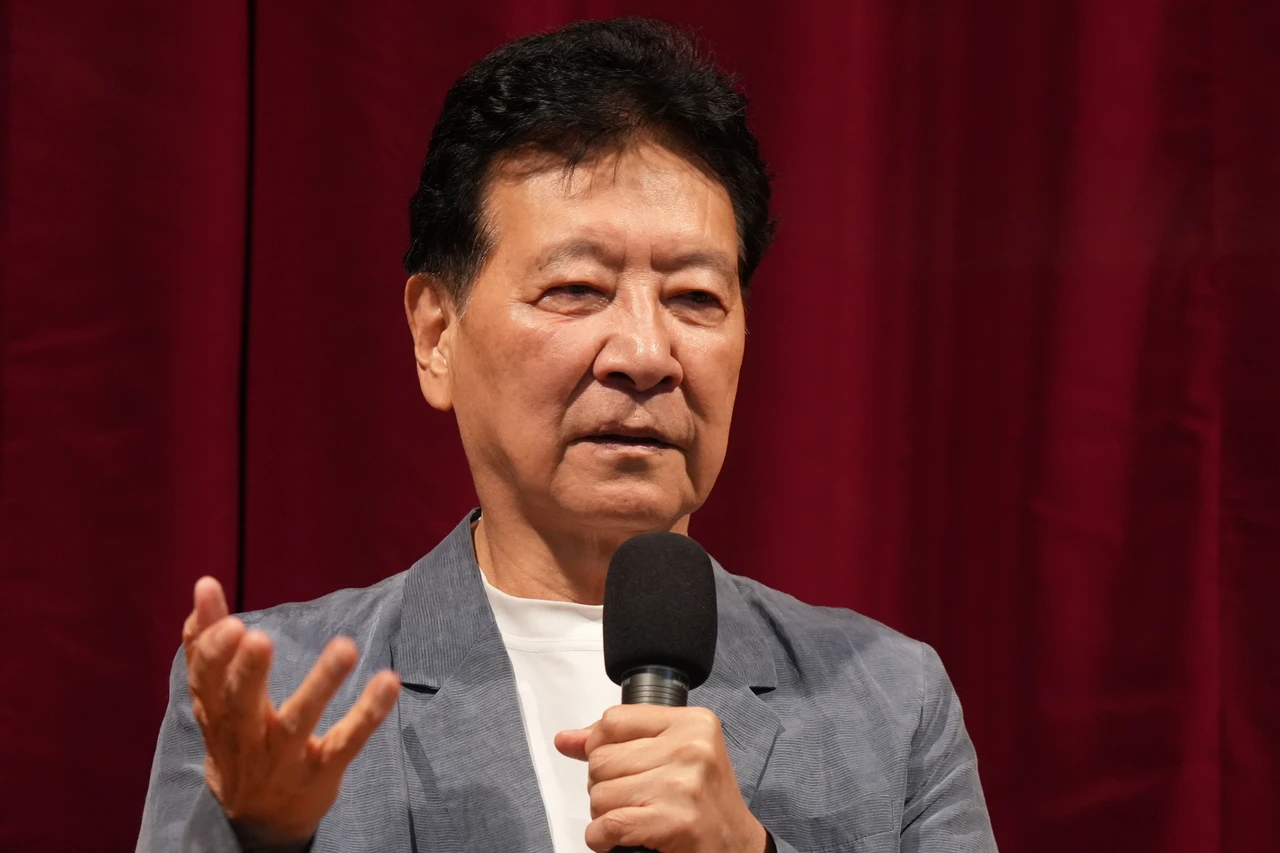 趙少康鬆口,倘若盧朱郝不選,他不排除參選。梁建裕攝