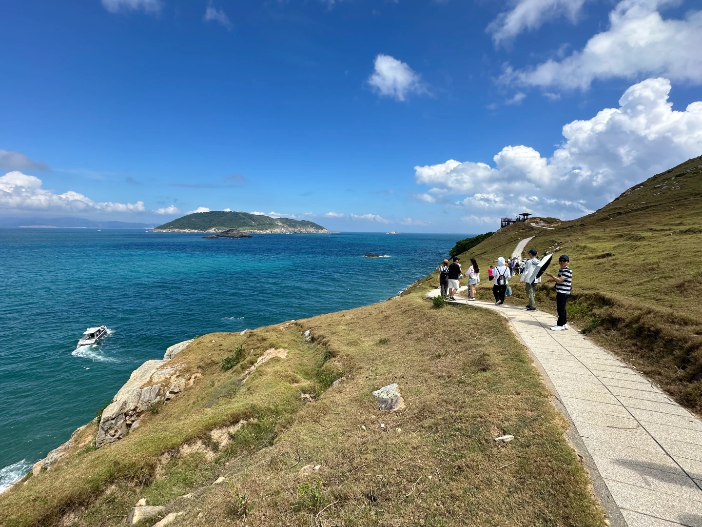 馬祖大坵島位於北竿北方,有「梅花鹿島」之稱。資料照,陳怡文攝