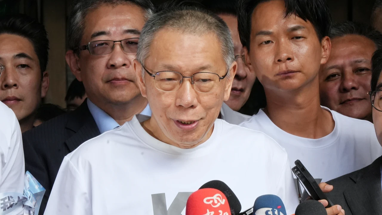 柯文哲一交保就轟賴清德 總統府不接受:籲民眾黨勇敢面對司法