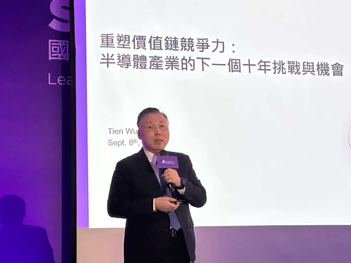 日月光執行長吳田玉。蕭文康攝