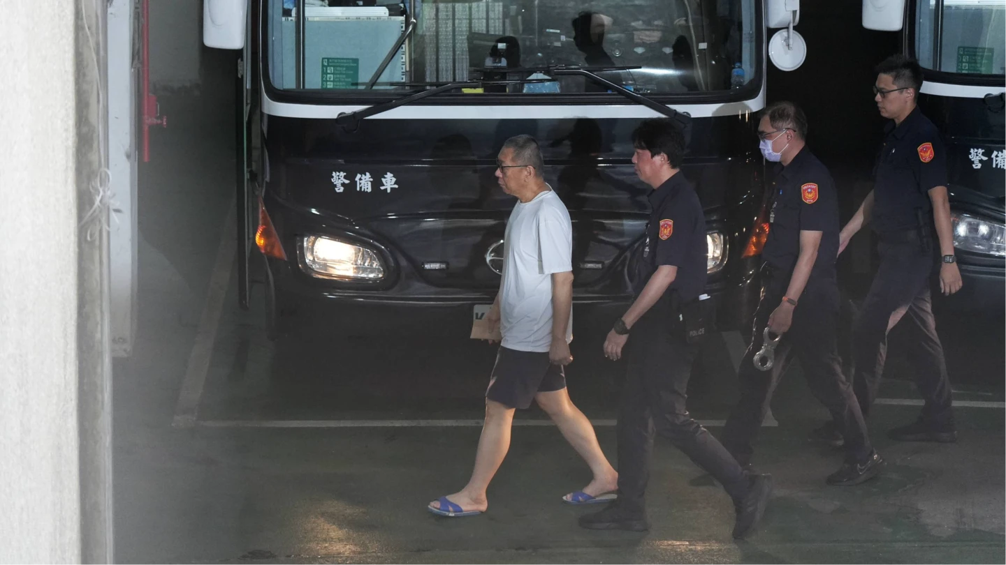 柯文哲未露笑容。葉志明攝