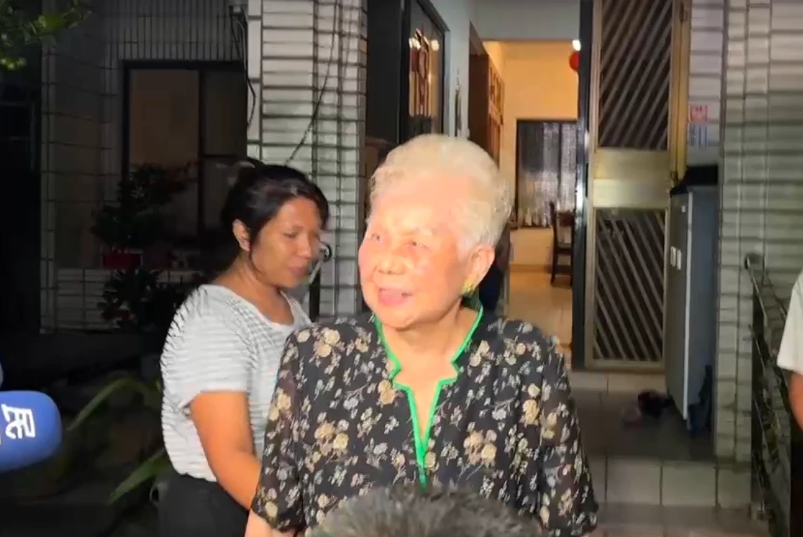 柯媽不捨兒子變瘦。許皓婷攝