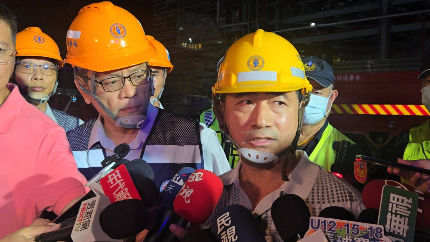 興達電廠廠長洪貴忠。王勇超攝