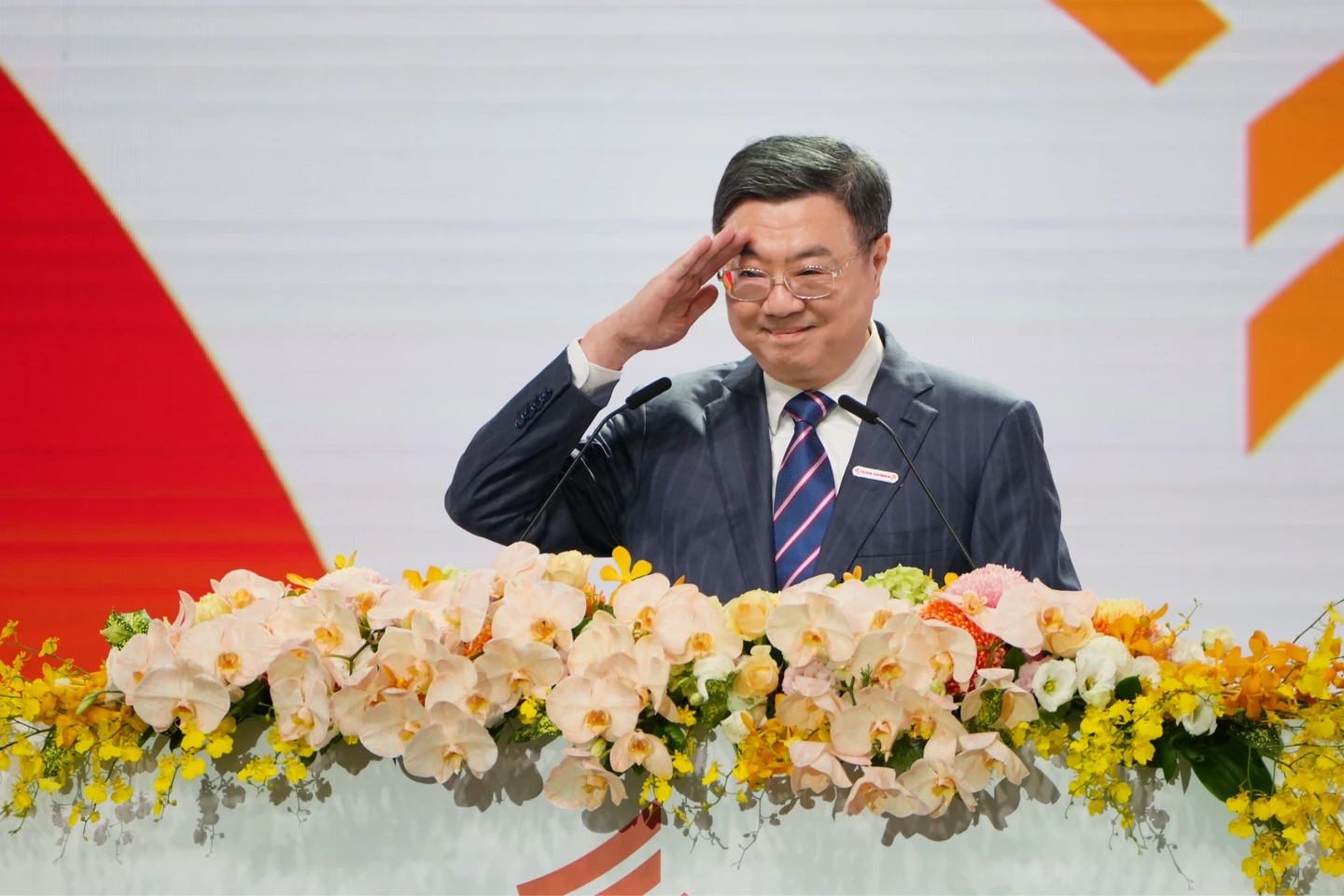 卓榮泰希望李洋率團隊,繼續帶給國人振奮、喜悅跟團結。李柏毅攝