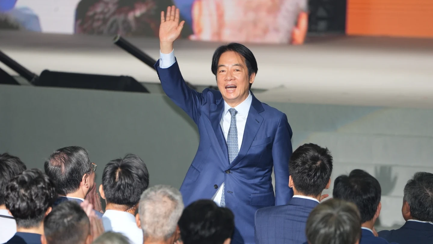 總統賴清德希望藉運動團結國家。李柏毅攝