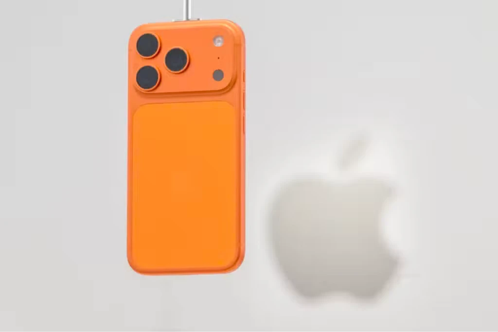 宇宙橙iPhone 17 Pro。法新社