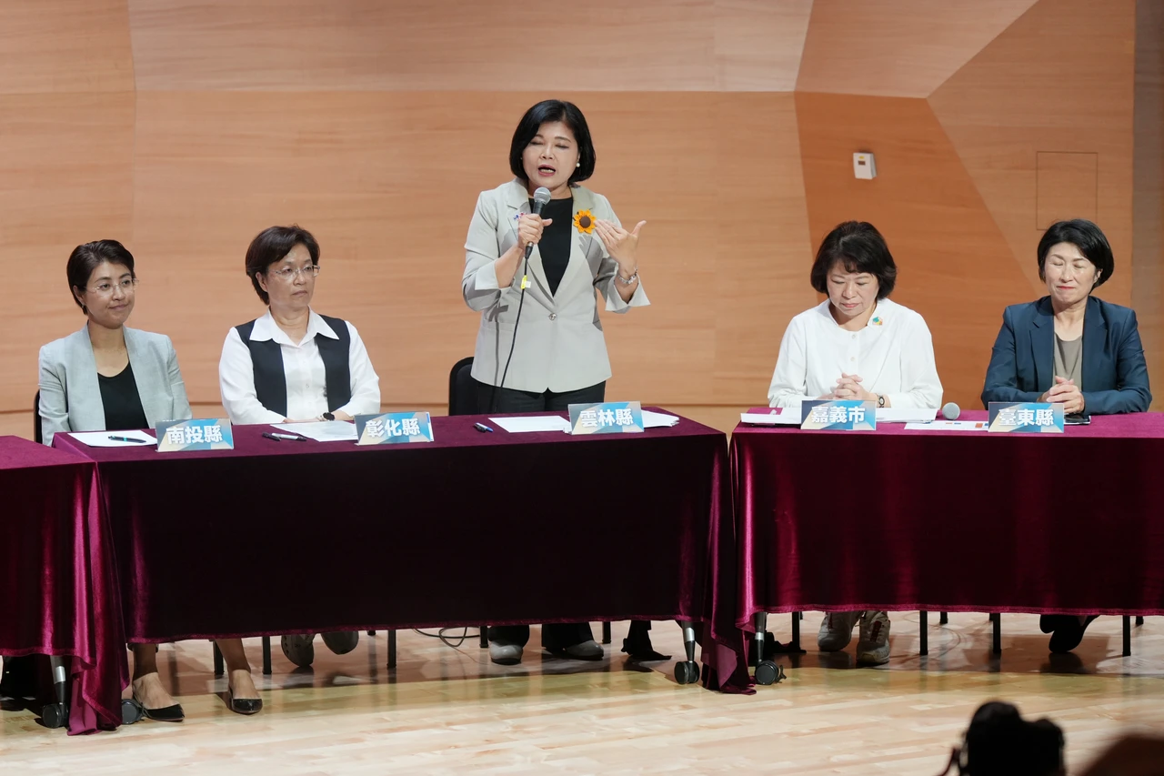 稅收不到70億,雲林縣長張麗善:苛扣地方財源。陳卓邦攝