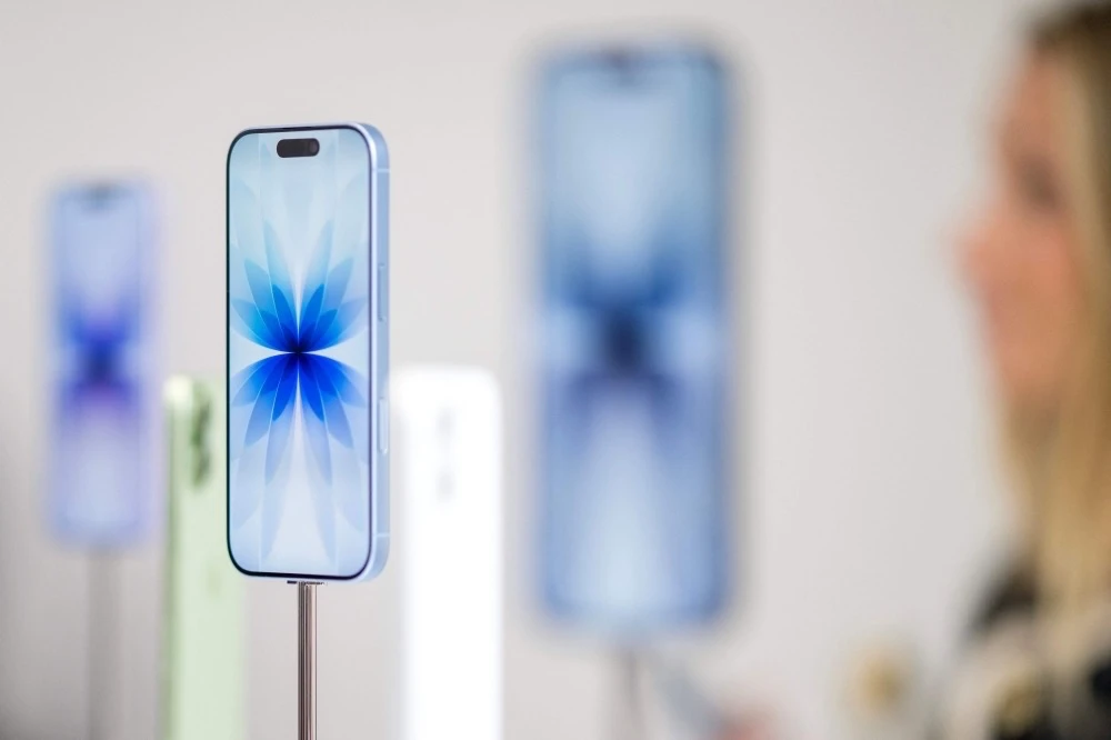 iPhone 17。法新社