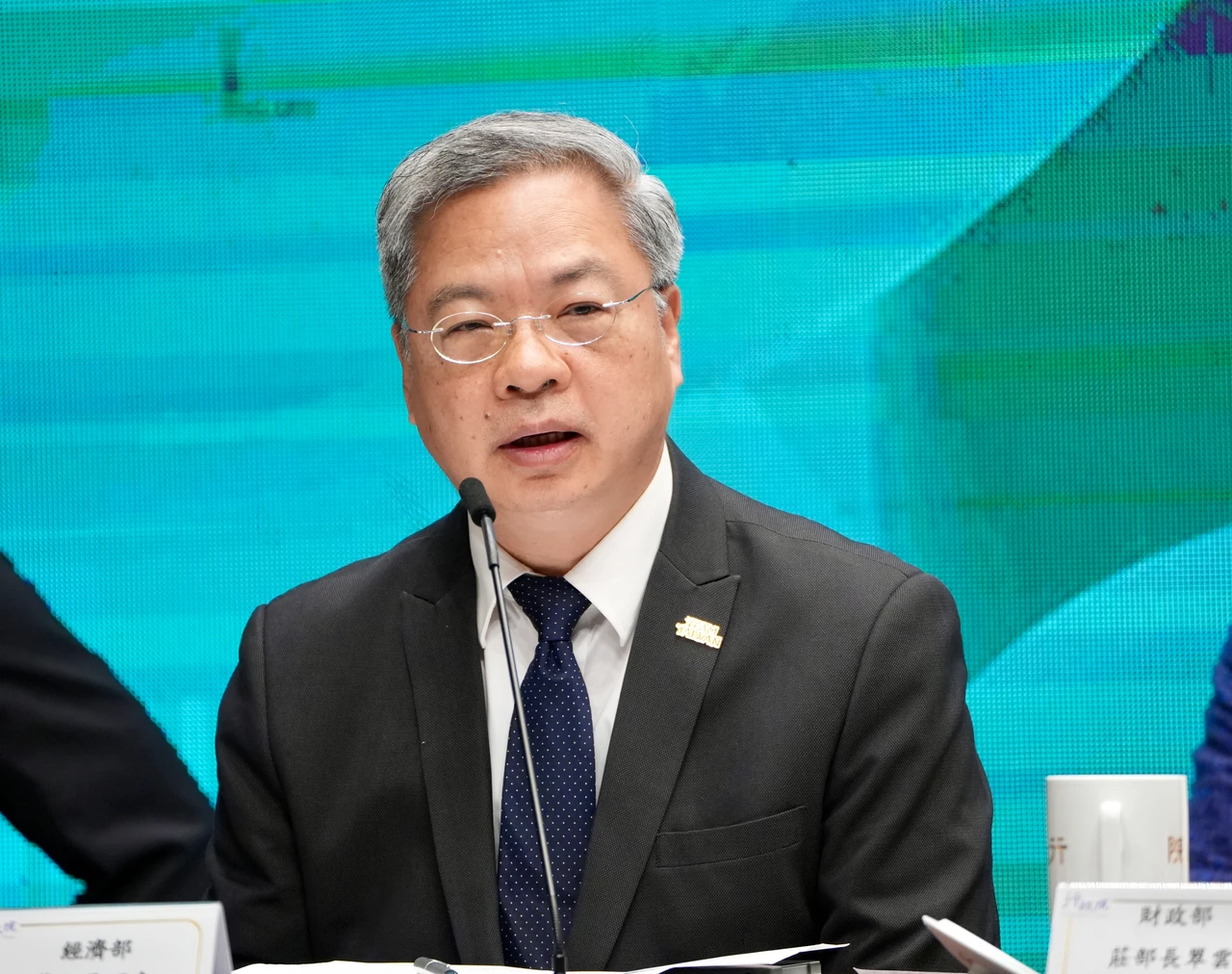 經濟部長龔明鑫。梁建裕攝