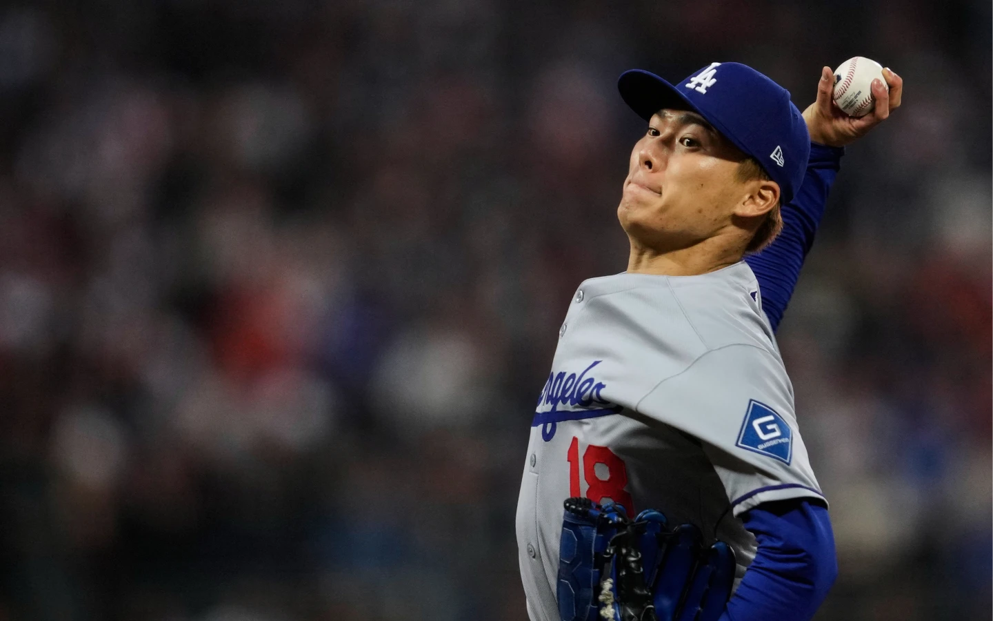 山本由伸連3戰投出超強宰制力,卻都拿不到勝投。美聯社