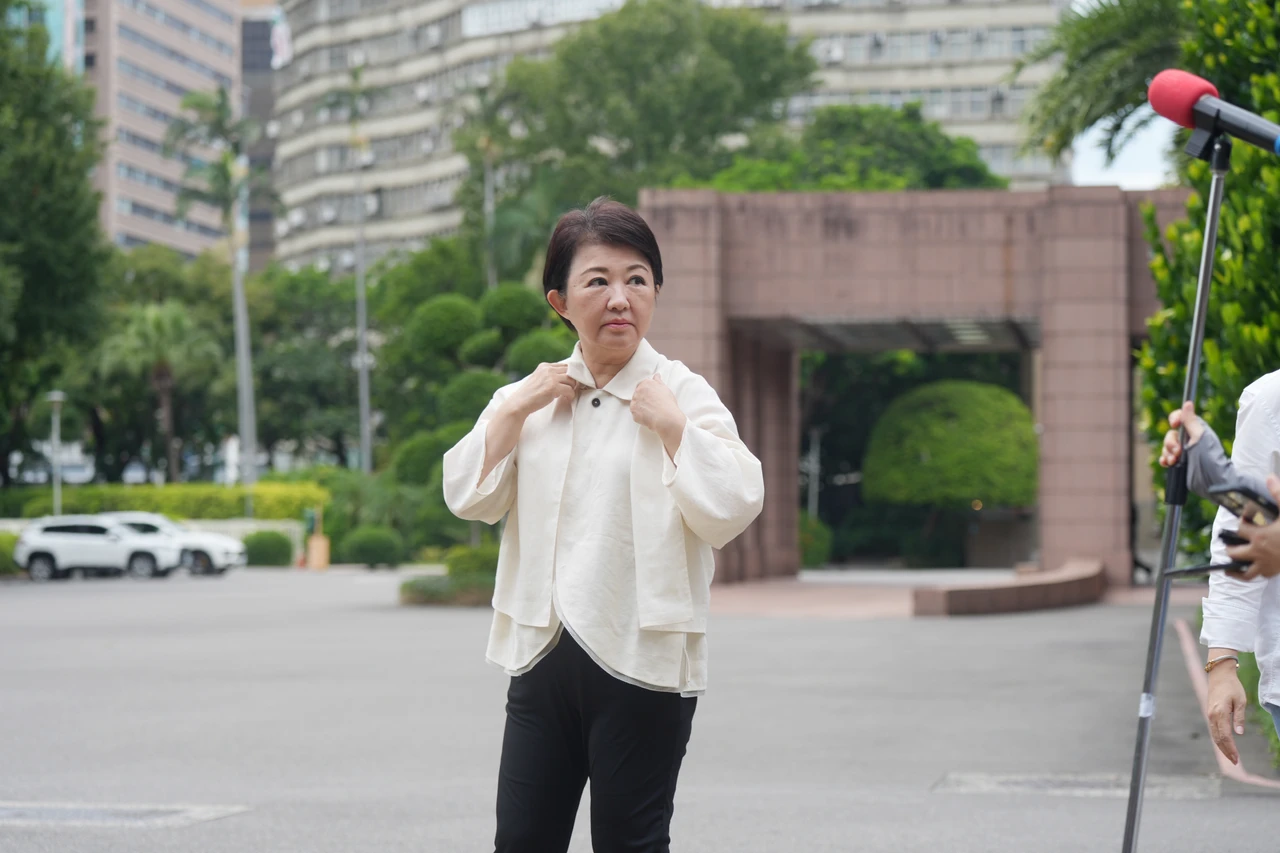 盧秀燕今回應大里垃圾掩埋場爭議。資料照片 。陳卓邦攝