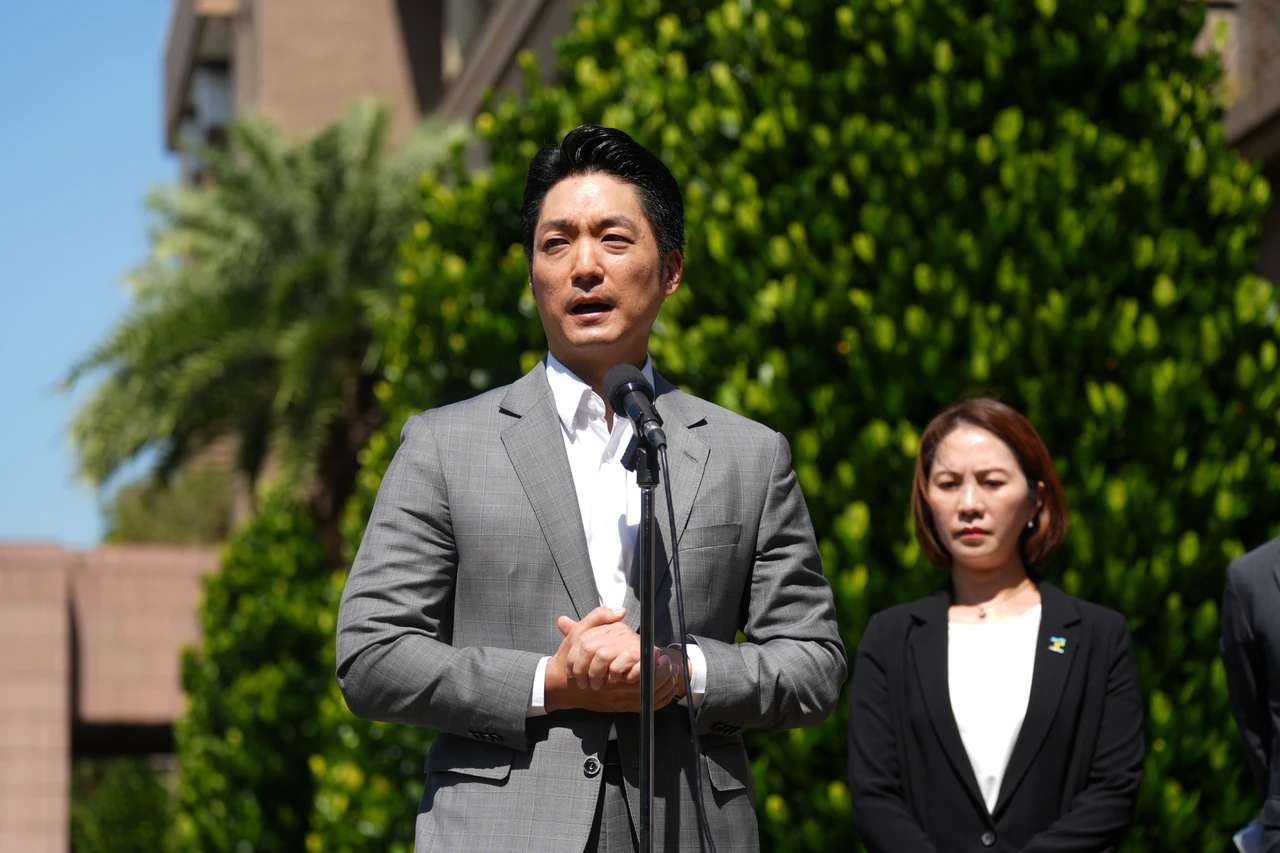 行政院長卓榮泰邀各縣市長研商新版《財劃法》,蔣萬安出席。陳卓邦攝