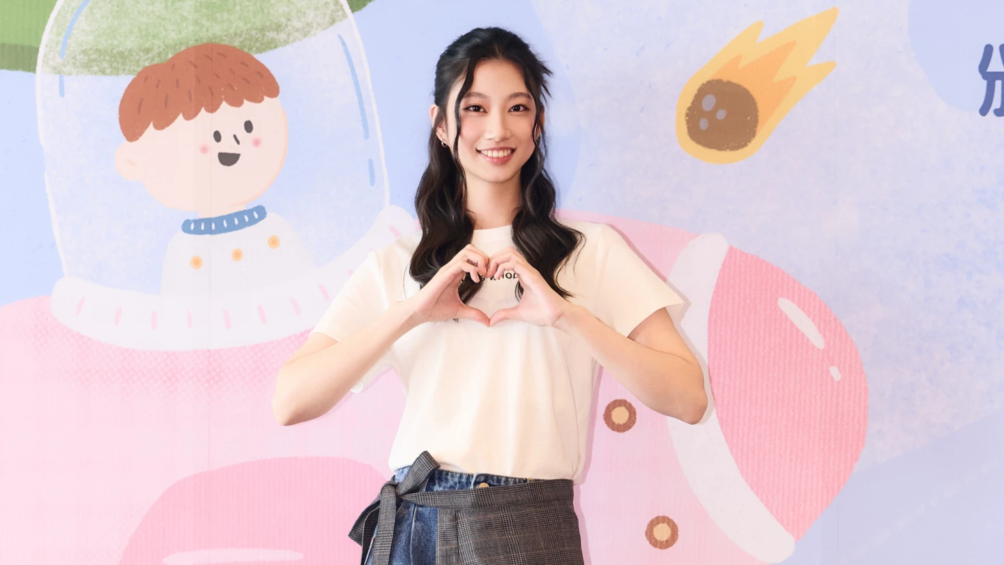 新生代歌手顧穎首次擔任愛心大使,她分享了自己成長過程中,並不總是充滿自信。羅慧夫顱顏基金會提供