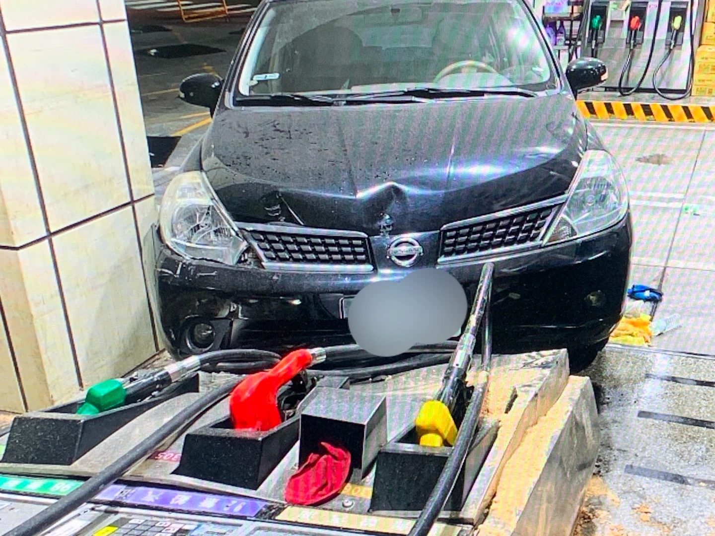 事故現場。翻攝畫面
