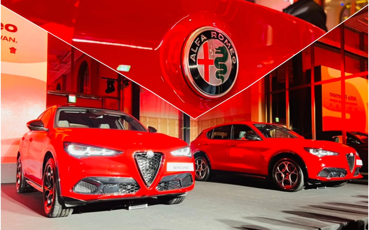 義大利汽車品牌Alfa Romeo今(9/15)日盛大宣布重返台灣市場。取自FB@Andy老爹