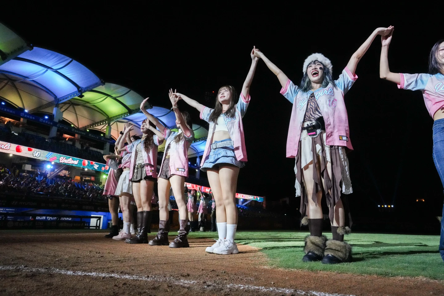 統一獅女孩日Unigirls輪番帶來精彩表演。統一獅提供