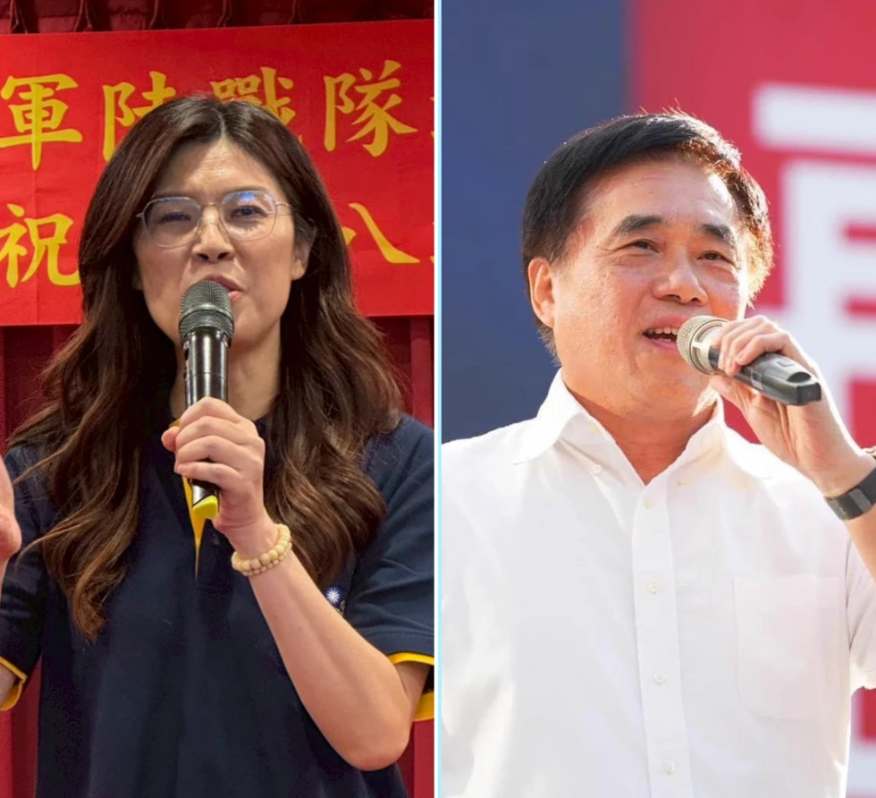 國民黨主席民調出爐!鄭麗文、郝龍斌。取自臉書@鄭麗文、郝龍斌