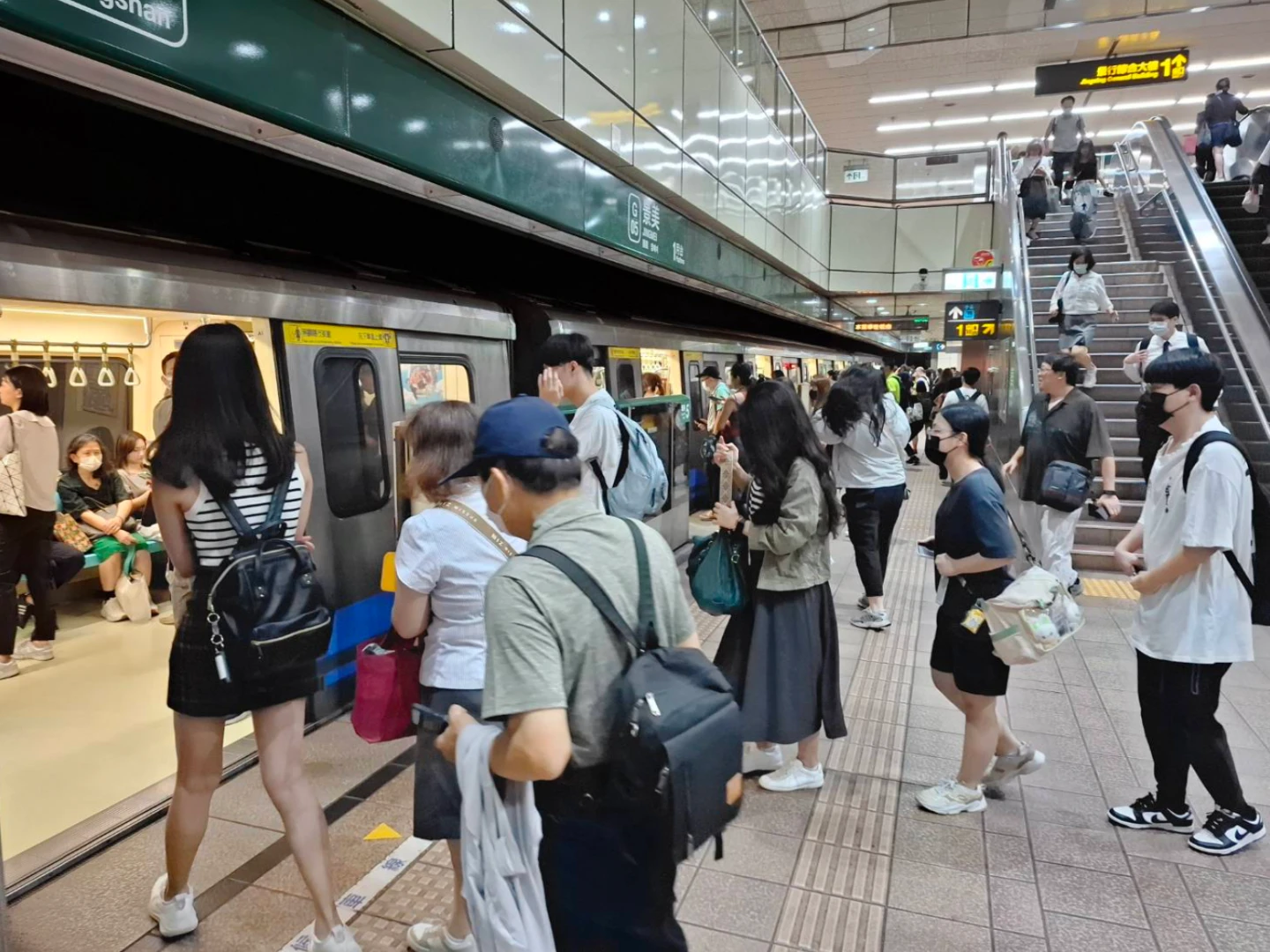 北捷:整體疏運狀況良好。北捷提供