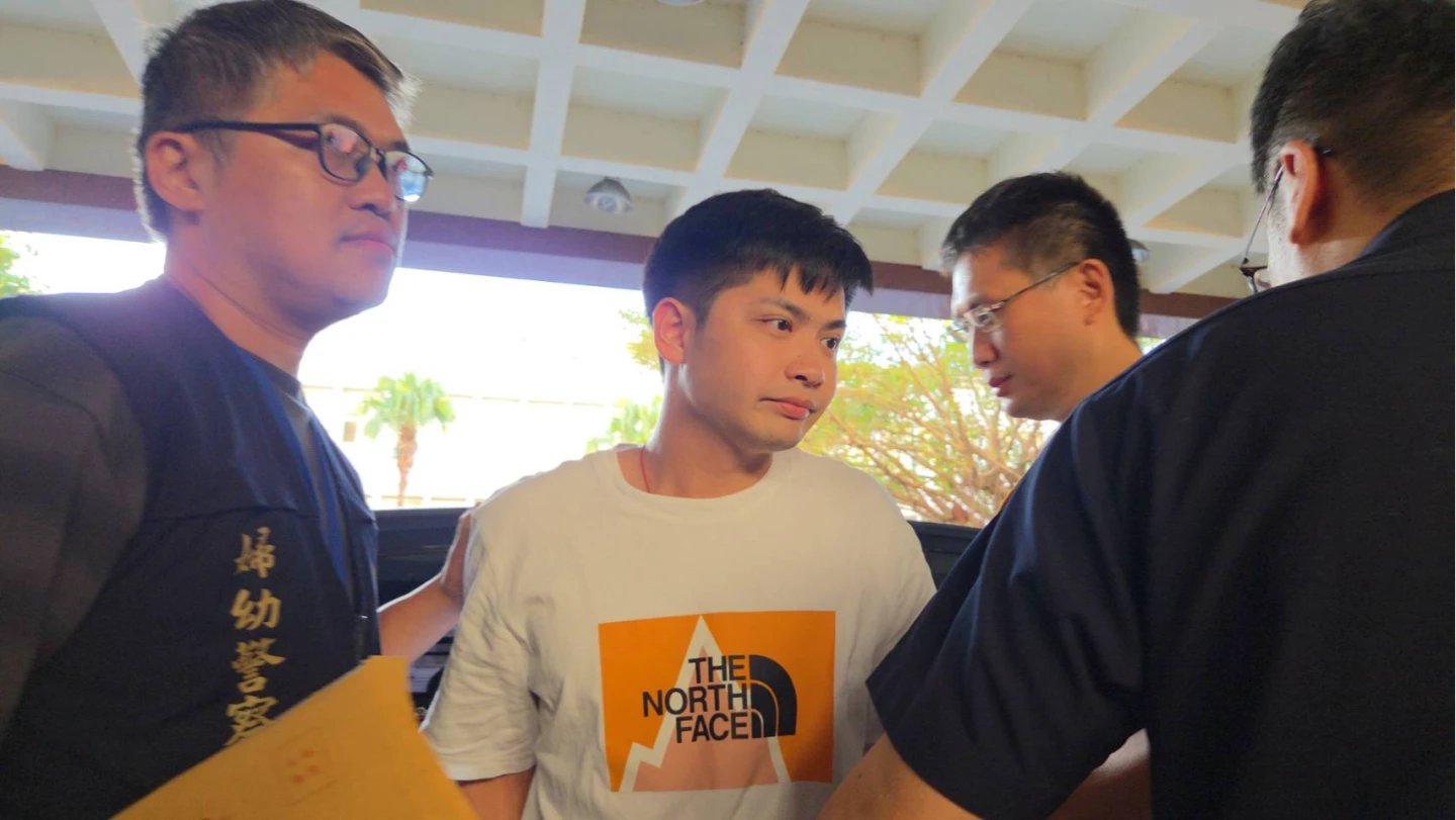 龔益霆被控下藥性侵,今遭搜索約談,下午移送北檢。曾伯愷攝