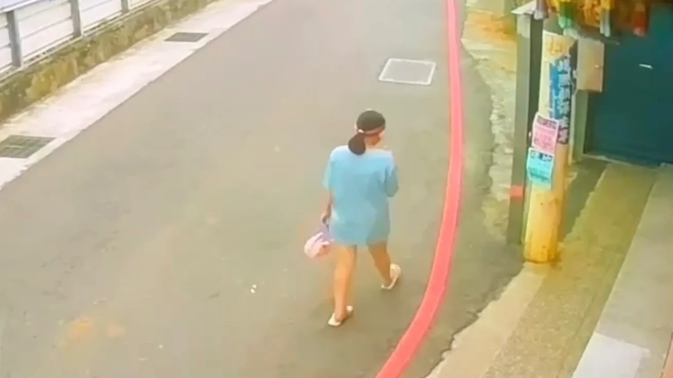 顏姓女大生從住家徒步赴約,不料卻成為最後身影。民眾提供