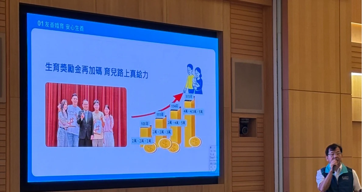 民眾局今天專案報告。新北市政府提供