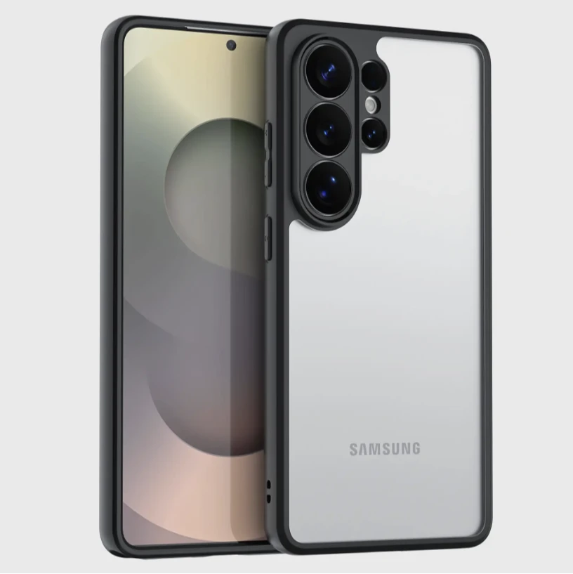 三星Galaxy S26 Ultra加上手機殼後的渲染圖。取自i冰宇宙微博