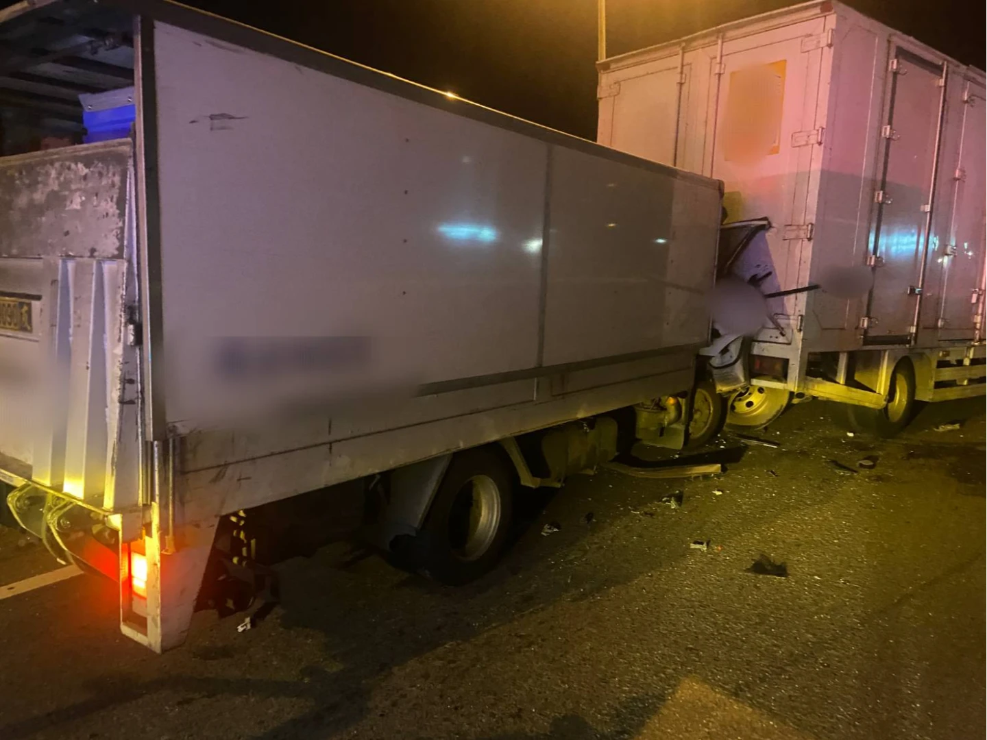 國道嚴重車禍釀一死兩傷。翻攝畫面