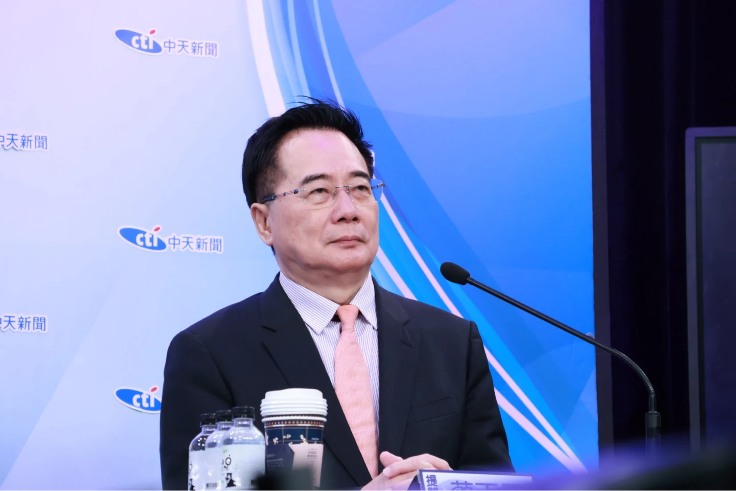 前立委蔡正元。中天新聞提供