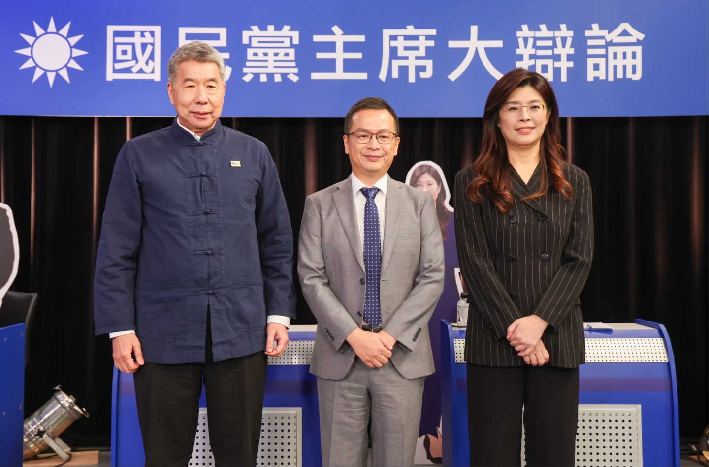 國民黨首場主席辯論今登場。中國時報提供
