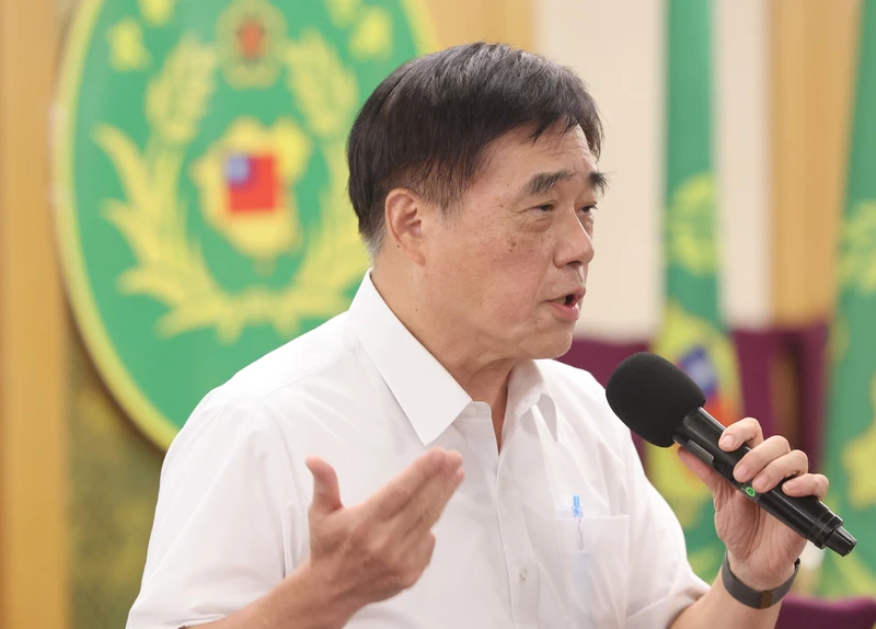 龍斌(圖)21日午間出席青溪總會第11屆第3次理監事聯席會議,對是否參加10月4日辯論會表達正面態度。中央社