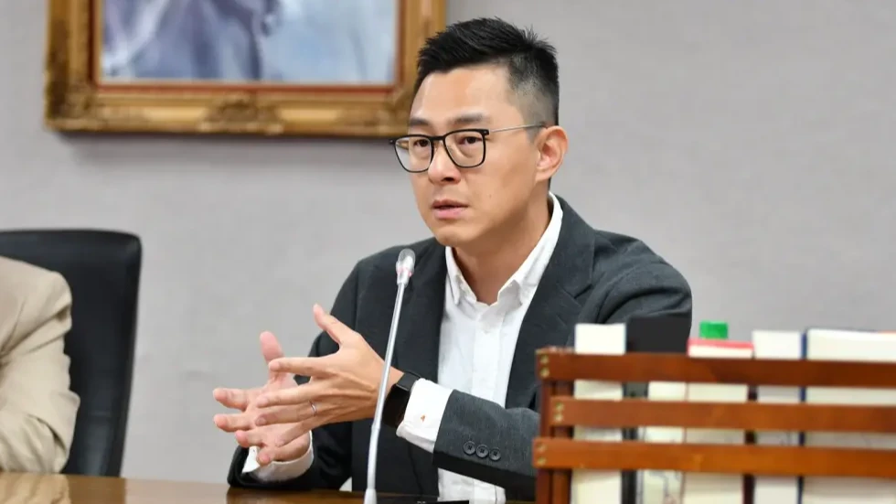 國民黨議員詹為元批評中央,技術杯葛北市府。陳宥丞辦公室提供