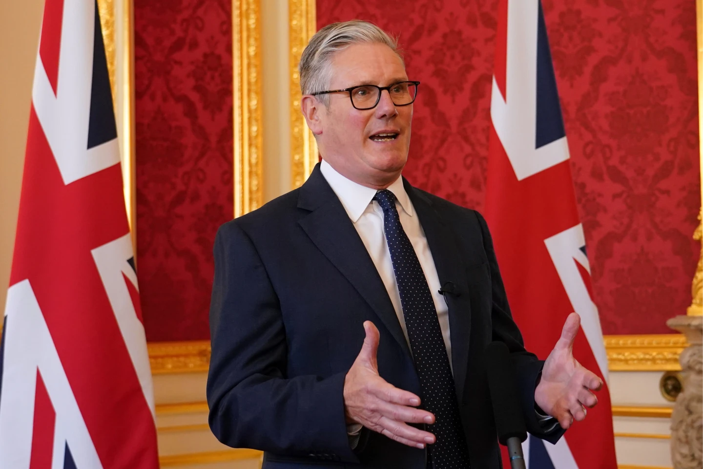 英國首相施凱爾9月21日宣布,英國將承認巴勒斯坦國。美聯社