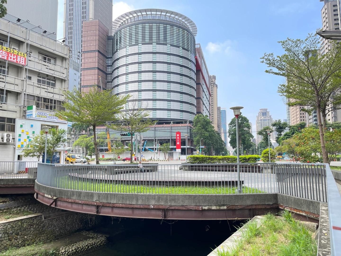 台中新光三越中港店將力拼9月27日復業。王煌忠攝