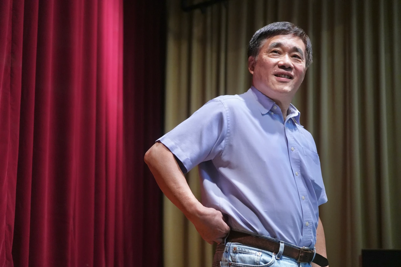 國民黨主席候選人郝龍斌。林林攝