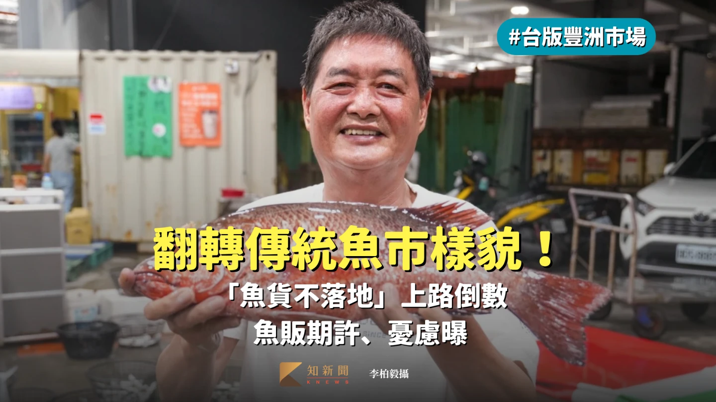 台版豐洲市場3｜翻轉傳統魚市樣貌！「魚貨不落地」上路倒數　魚販期許、憂慮曝