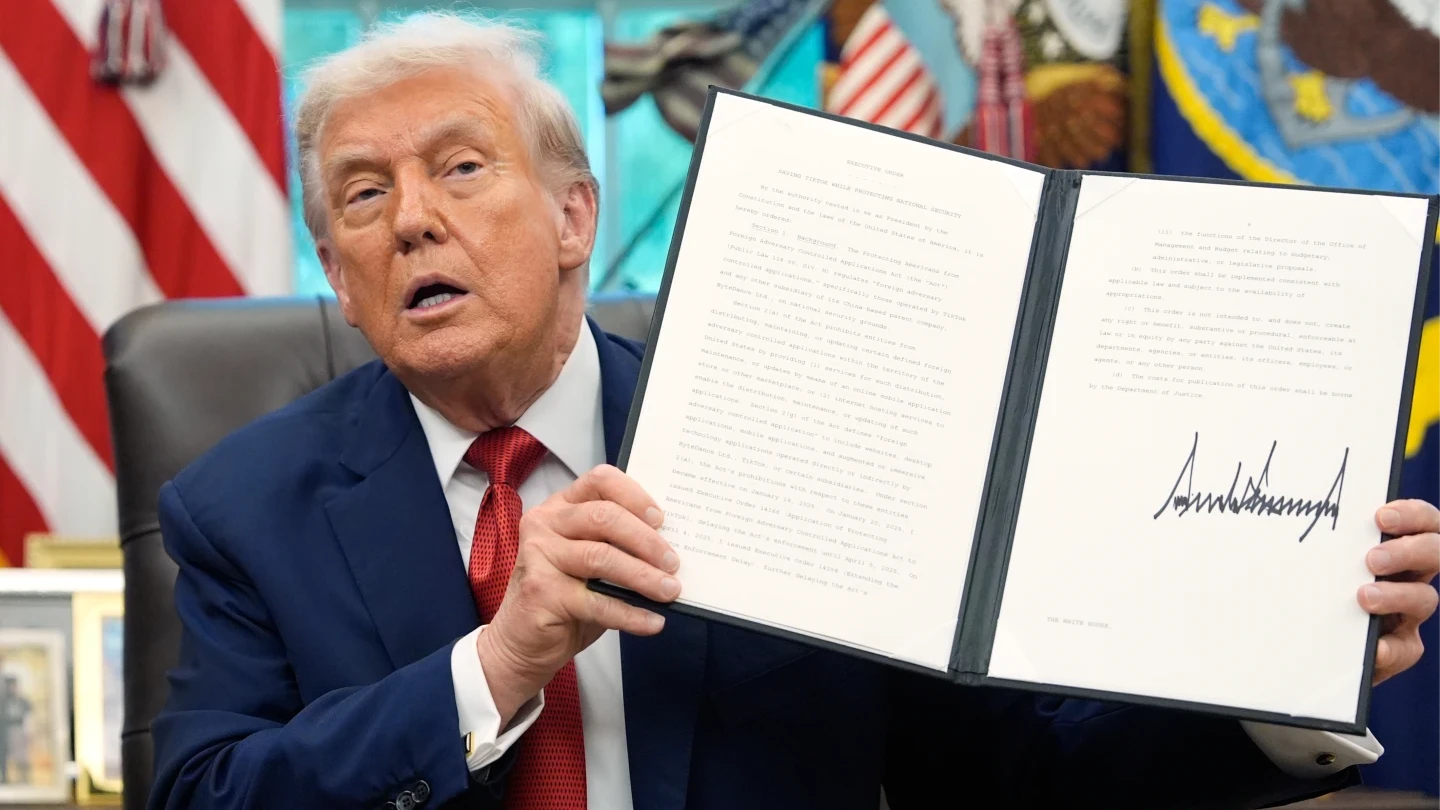 川普簽令批准TikTok續在美國營運　估值4280億！甲骨文扮要角