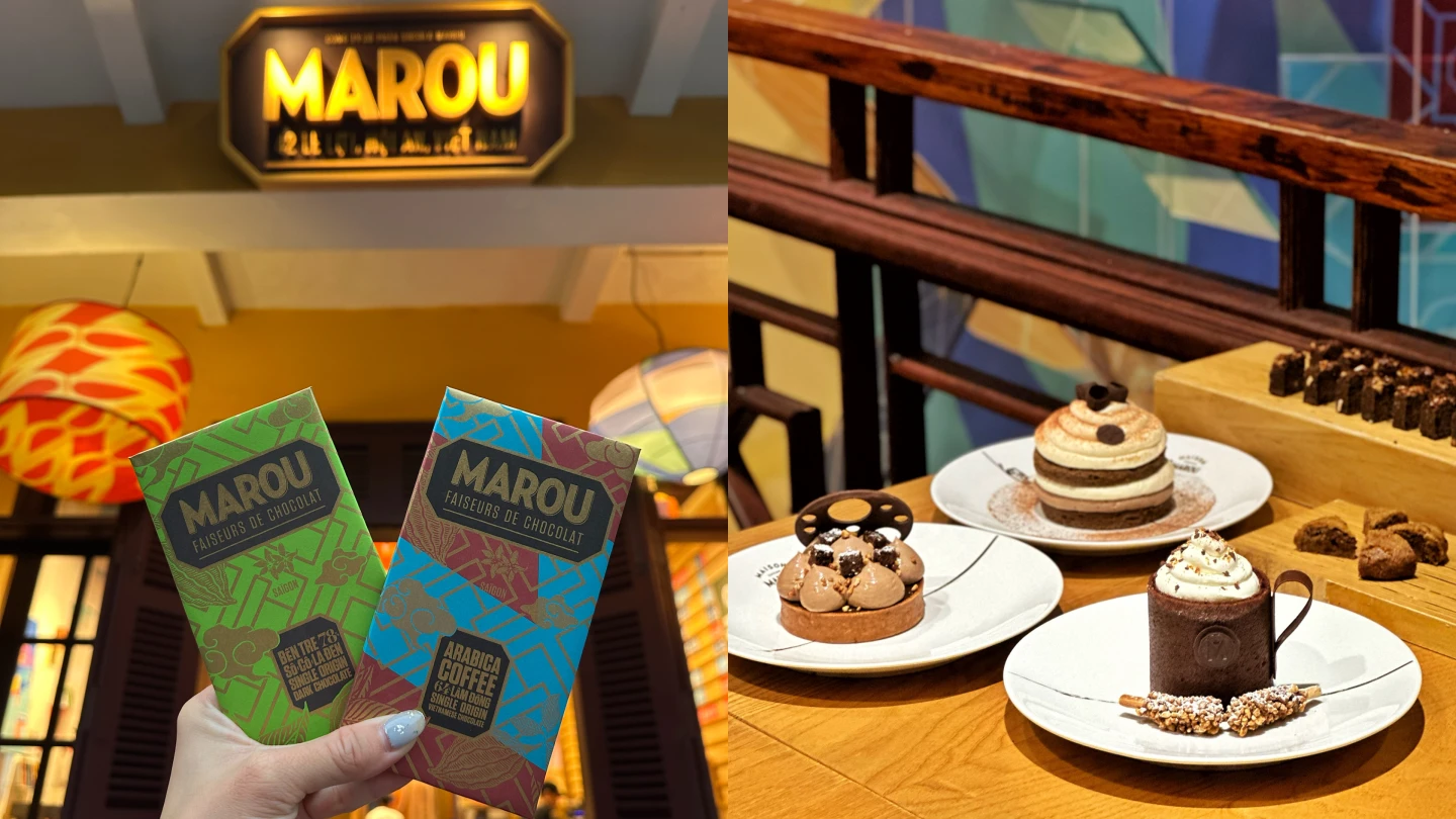 「Marou巧克力」會安唯一一間分店也位在古鎮內。劉沛妘攝