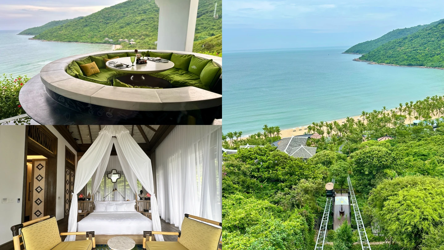 越南奢華遊2|亞洲最美峴港洲際酒店 「纜車當電梯搭」被封此生必住