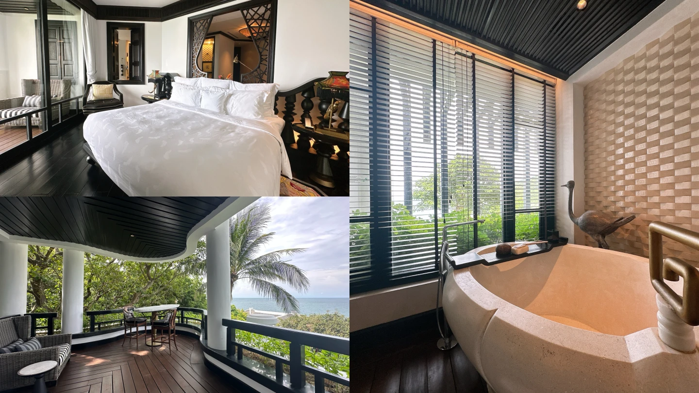 經典海景客房,擁有網美浴缸、私人露台。劉沛妘攝